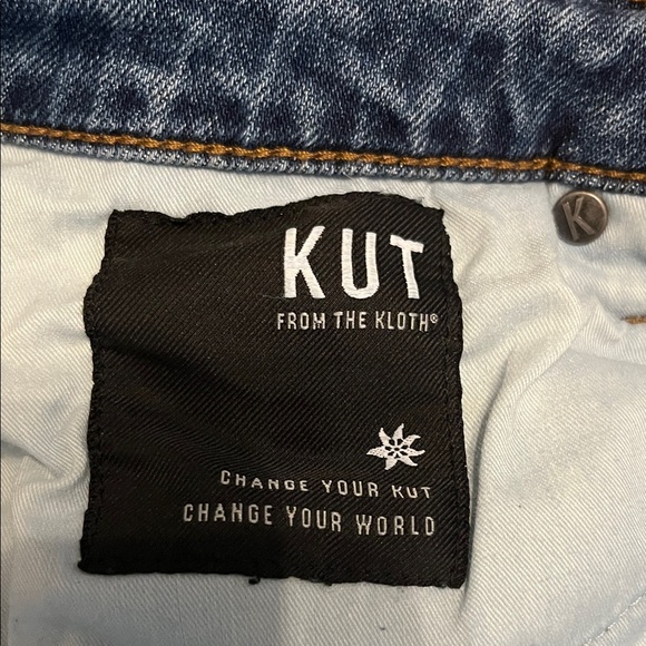 Kut From the Kloth Kelsey Fab Ab Ankle Flare Jeans - Picture 4 of 6